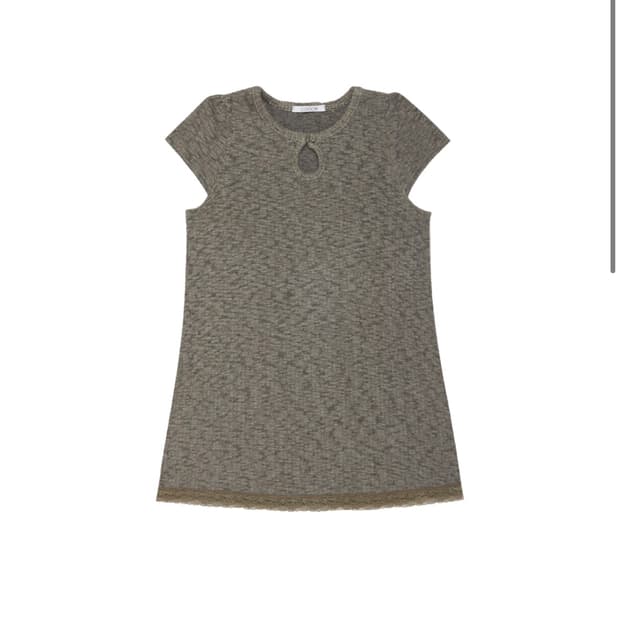 콜로신스 원피스 WEIRD DROP TOP DRESS KHAKI 