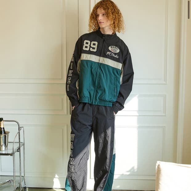 와이케이 컬러블록 셋업