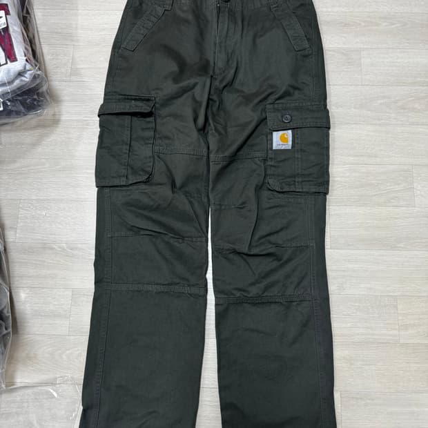 [L,32] 칼하트 카고팬츠 카키
