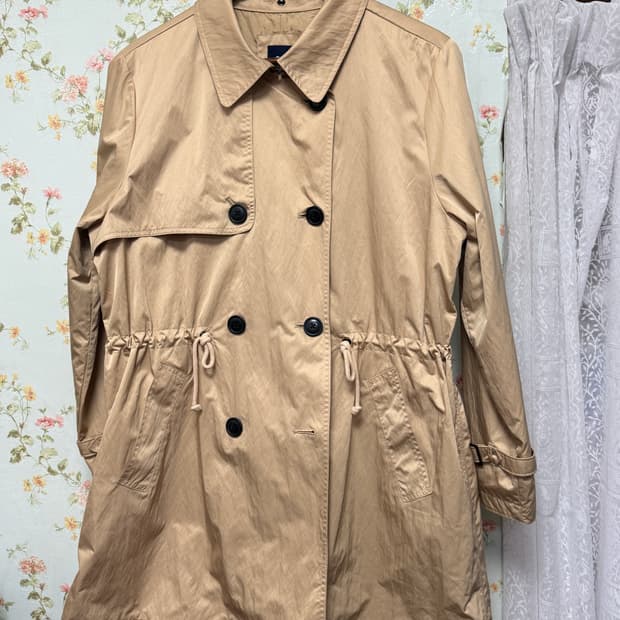 갭 트렌치 자켓