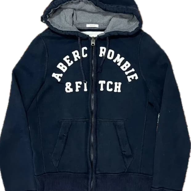 아베크롬비 네이비 아담스마운틴 후드집업