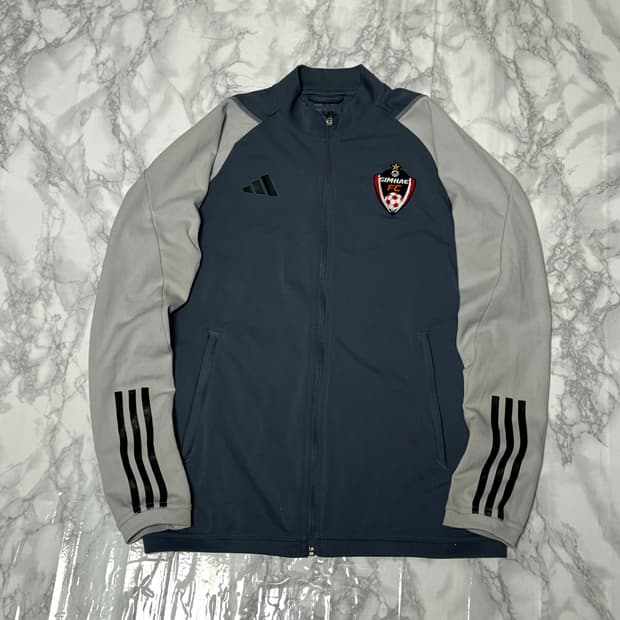 아디다스 춘천FC K3리그 트레이닝 져지 자켓
