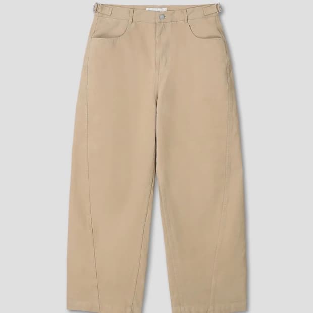 (2) 다이브인 워시드 커브드 치노팬츠 베이지