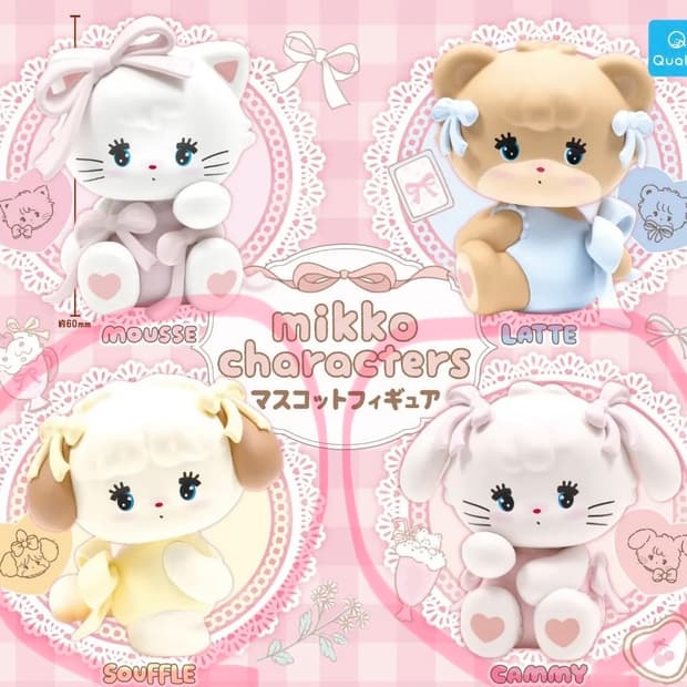 미코캐릭터즈 리본 가챠 캐미 수플레 피규어