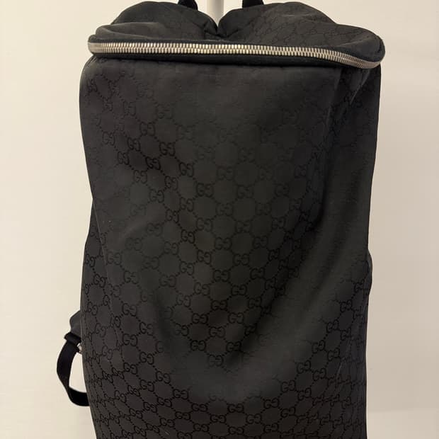 구찌 정품 GG 패턴 빅사이즈 백팩