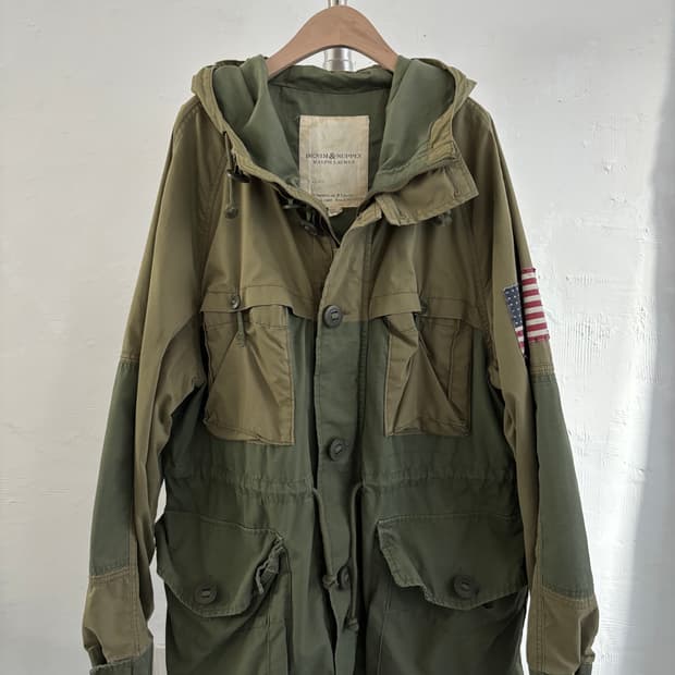 Denim&supply 데님 앤 서플라이 랄프로렌 밀리터리 야상 후드 자