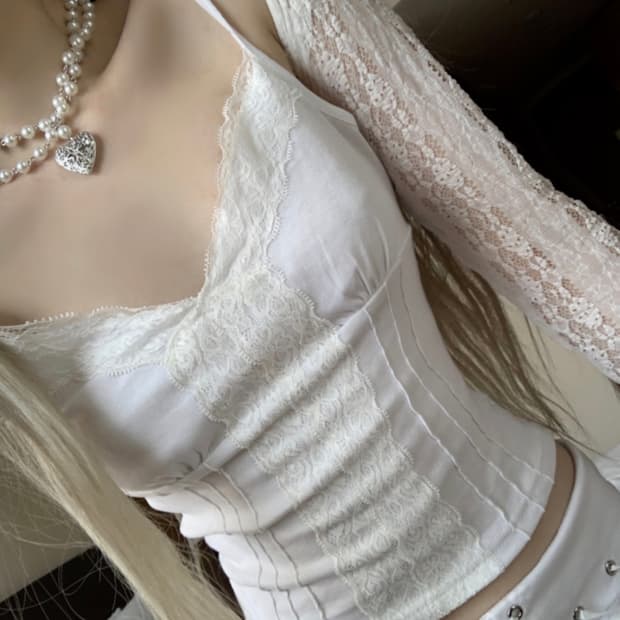 스젠 레이스탑 시즈니룩 
