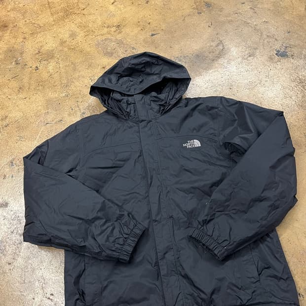 [정품/M] 노스페이스 블랙 바람막이 후드 자켓 b8