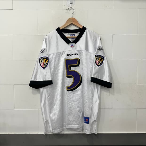 리복 NFL 볼티모어 레이븐스 져지