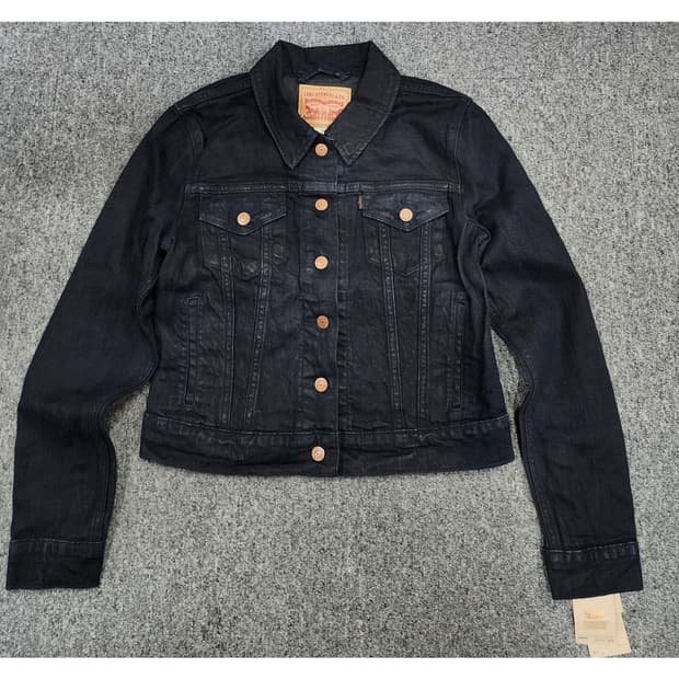 리바이스 70270 우먼 워싱 트러커 데님 자켓 M