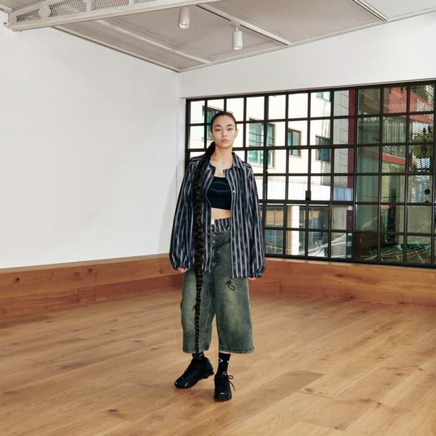 미스치프 자카드 코치 자켓