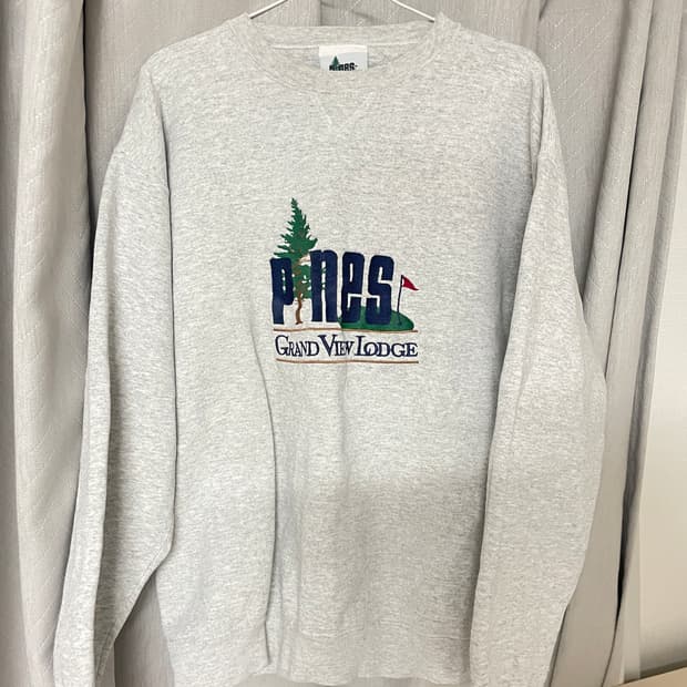 소나무 USA 빈티지 스웻셔츠