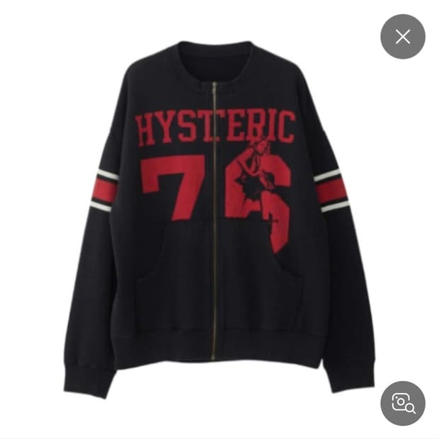 히스테릭글래머후드집업