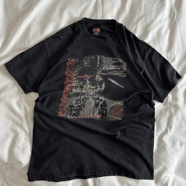 [XL] 90s-00s 빈티지 할리데이비슨 홈커밍 티셔츠