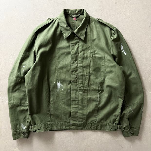 60s-70s Sweden Army Mechanic Jacket