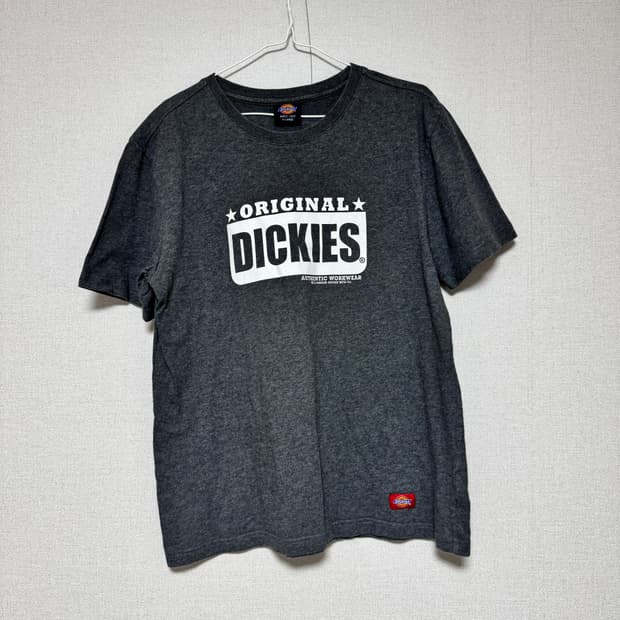 디키즈 그레이 반팔티 XL