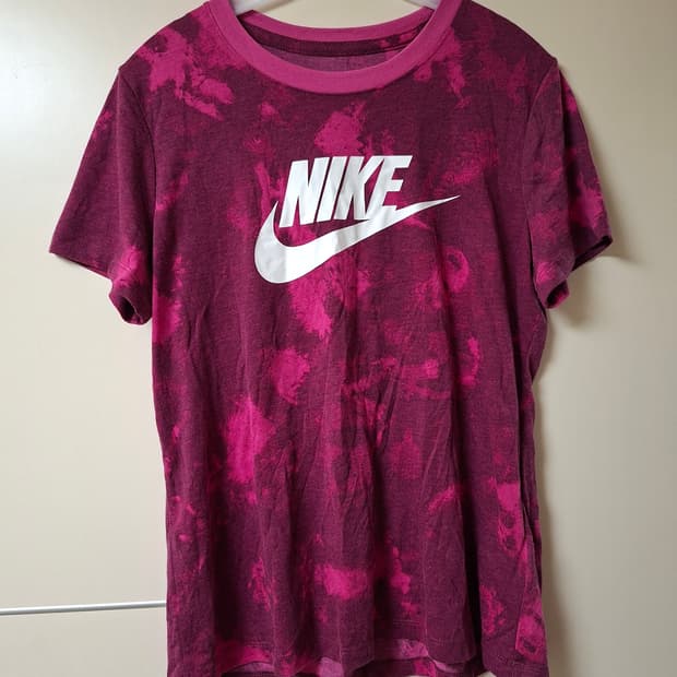 [여성] 나이키 정품 여성 tie-dye 반팔티 L
