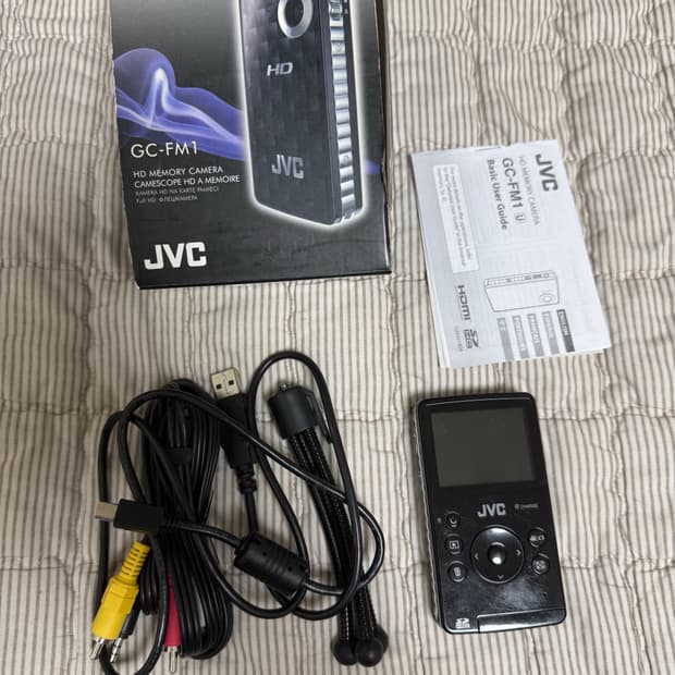 JVC GC-FM1 카메라 캠코더