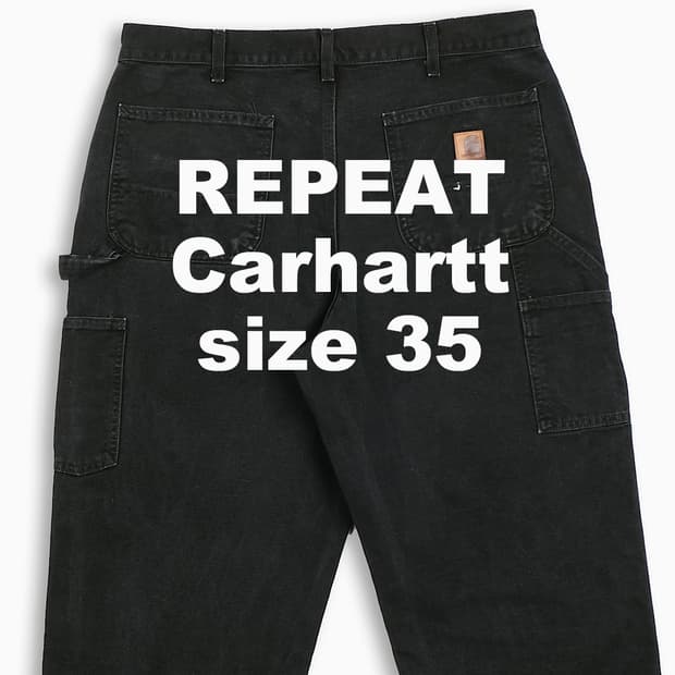 빈티지 칼하트 싱글니 B11 35 인치 CH0113601