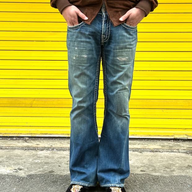 남성용 트루릴리전 조이 슈퍼티 부츠컷 데님 33인치