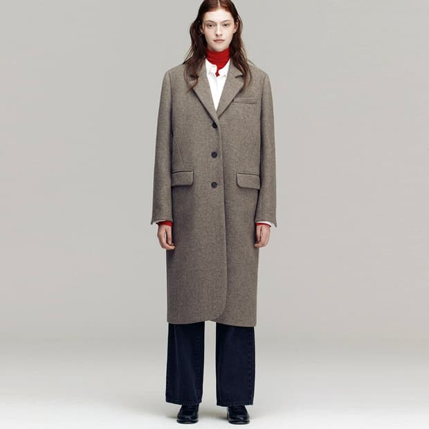 앤유(and you) 베를린 울 싱글코트 프리사이즈 새상품