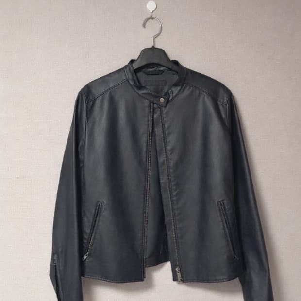 유니클로 레더자켄