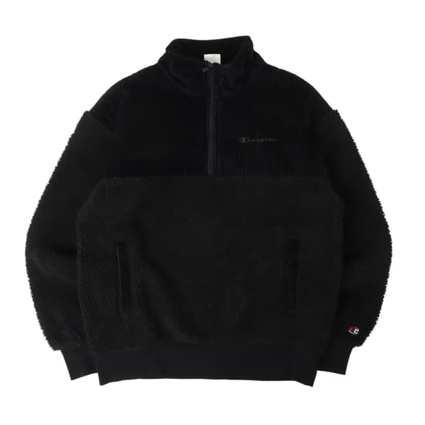챔피온 플리스 아노락 자켓