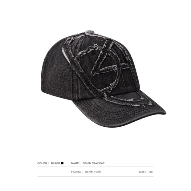 Covett Balck DenimCap 