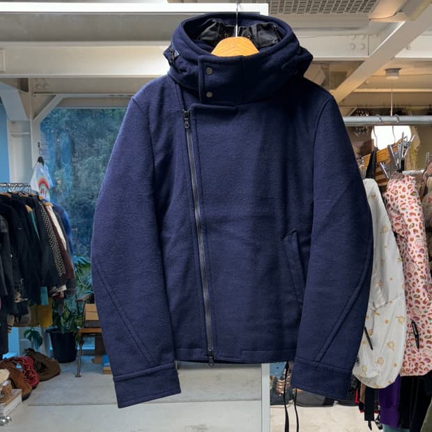 Hideaways 울 후드자켓