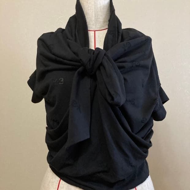 Y-3 드레이핑 반팔