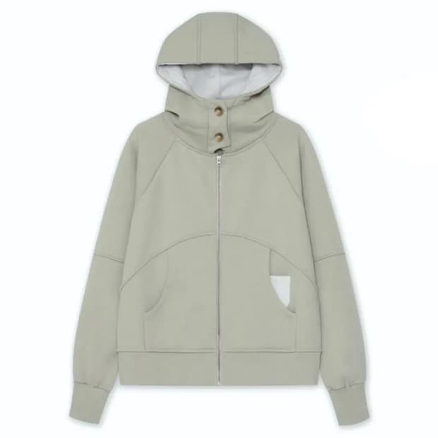 베이비랩 에그쉘 후드집업 기모없는버전