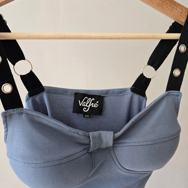 Valfré(발프레) 리본 뷔스티에 바디수트