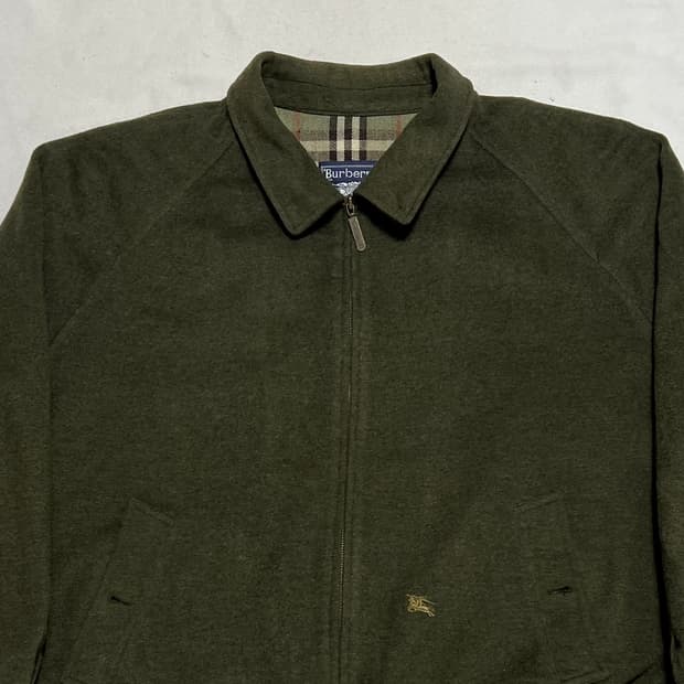 XL 버버리 울 바라쿠다 자켓