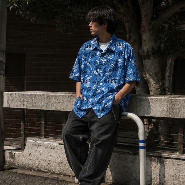 FUBU All Over Print Shirt