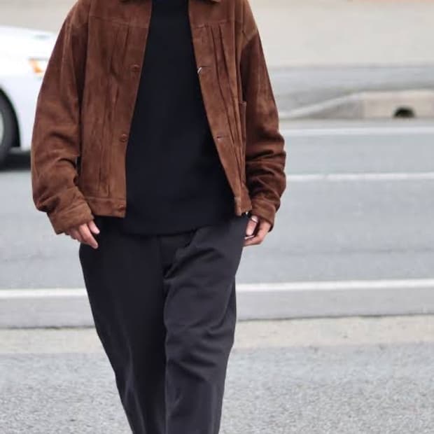 [2] 코모리 26ss 스웨이드 타입원 자켓