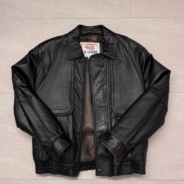 USA 리얼레더 자켓 M