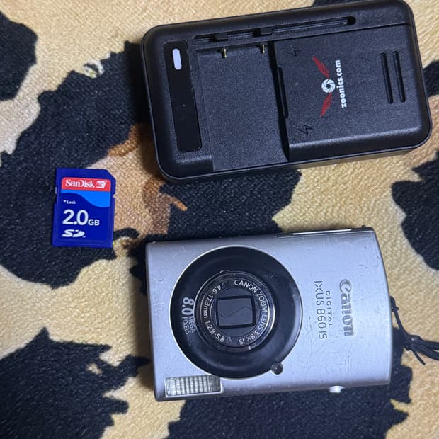 캐논 익서스 860 is 디카 디지털 카메라