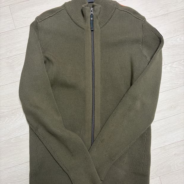 파라점퍼스 백화점판 니트 가디건 집업 M