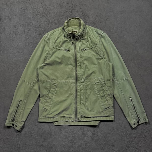 G Star Raw 바이커 자켓
