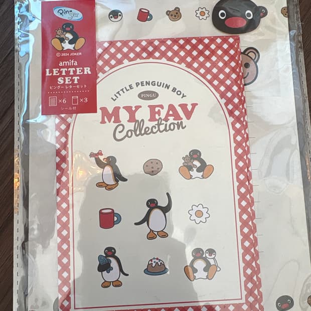 핑구 편지지 세트(스티커 포함)