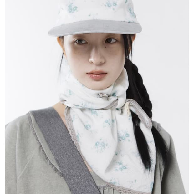 콜로신스 스카프 SORNA SCARF MINT FLOWER