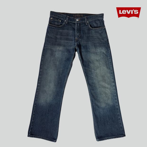 [W32L32]00s 리바이스 527 로우 부츠컷 데님팬츠