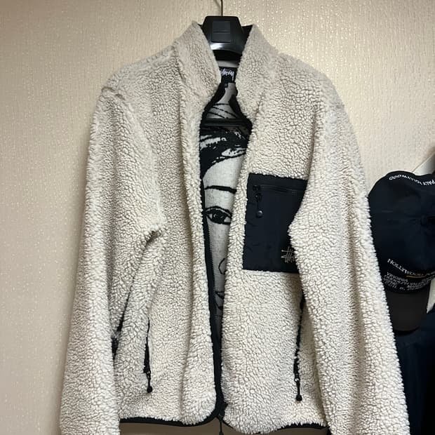 스투시 비너스 플리스 쉐르파 자켓 L 판매