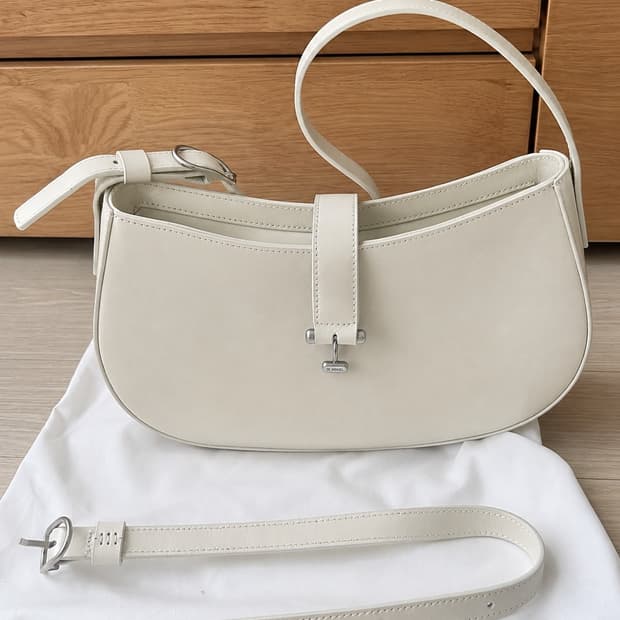 드메리엘 Tilda Hobo Bag Milk