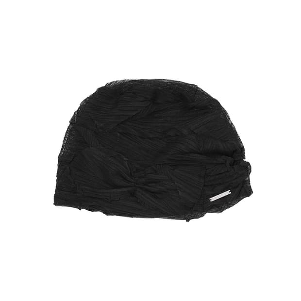 미세키서울 쉬어 터번 비니 블랙