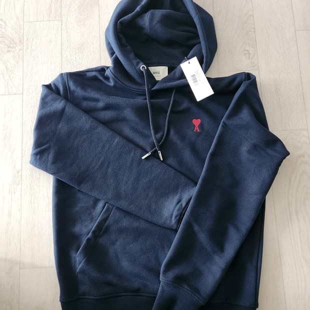 새상품) 아미후드 네이비m 