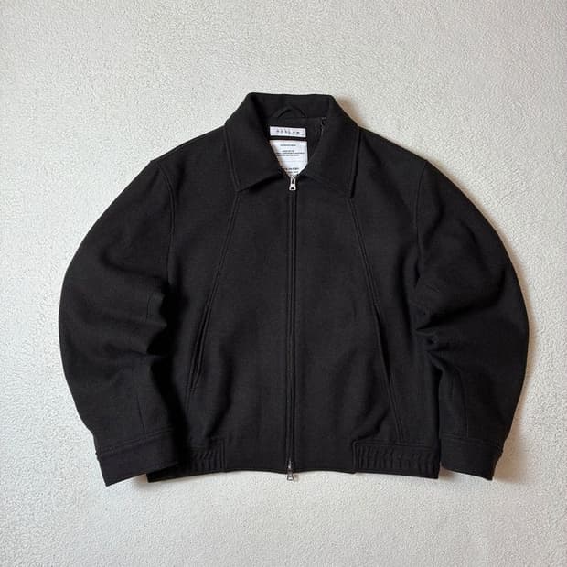 비슬로우 BESLOW 투웨이 울 블렌드 블루종 자켓 PN7744