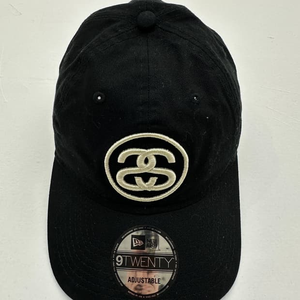 스투시 SS 링크 9트웬티 캡 블랙