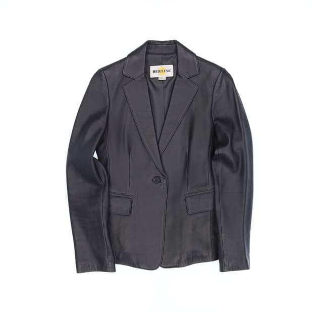 55 베르틴 빈티지 블레이저 양가죽 자켓 4164