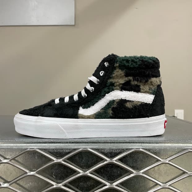 반스 스케이트 하이 셰르파 255